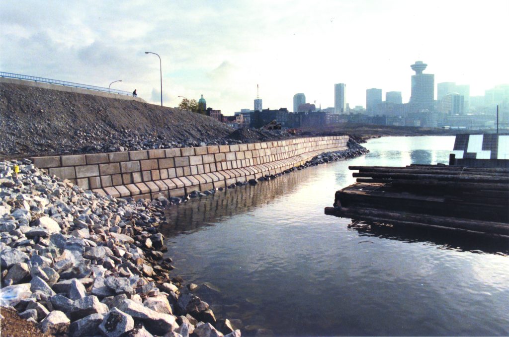 DNM Systems retaining walls in Vancouver