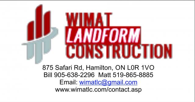 WIMAT Landfrom Construction logo